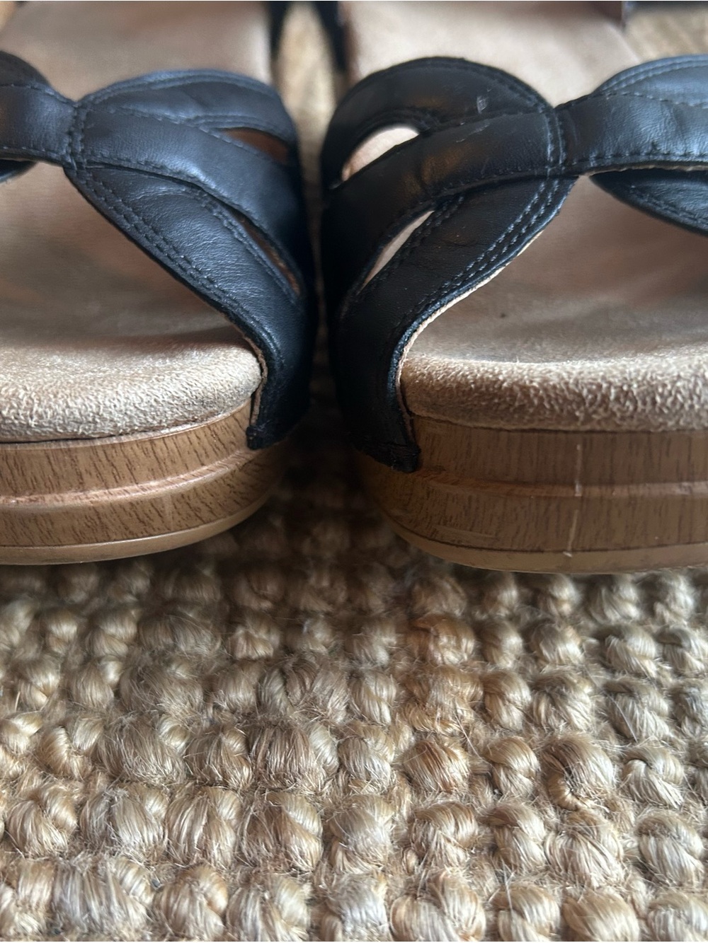 Dansko Women’s Black Leather Strappy Slingback Sandals - Picture 5 of 13